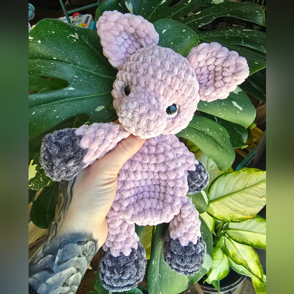 Pig Crochet Snuggler